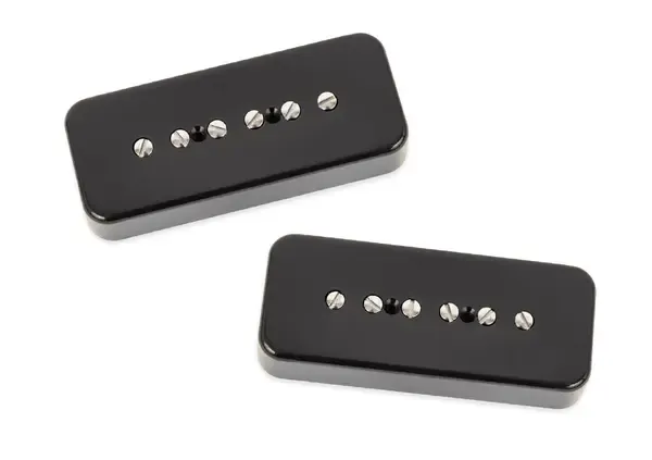 Комплект звукоснимателей для электрогитары Seymour Duncan Hot P90 Silencer Soapbar Black