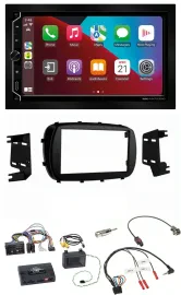 ESX 2DIN DAB USB Lenkrad Bluetooth Autoradio für Fiat 500X ab 2014