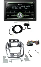 Pioneer CD USB MP3 Bluetooth 2DIN DAB Autoradio für Ford Transit Connect mit Dis