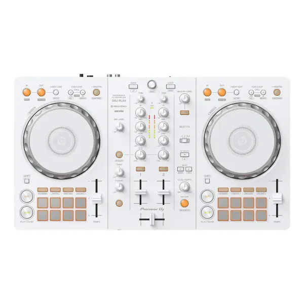 DJ-контроллер с джогом Pioneer DDJ-FLX4-W White