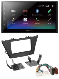 Pioneer USB Bluetooth DAB 2DIN MP3 Autoradio für Toyota Prius+ (ab 2012)