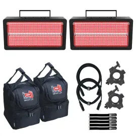 Стробоскоп Chauvet DJ Shocker Panel FX IP (набор, 2 шт.) с сумками