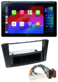 Автомагнитола Pioneer Bluetooth, DAB, MP3, USB для Toyota Avensis T25 (2003-2009)