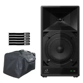 AlphaTheta WAVE-EIGHT Portable 8" Battery Powered DJ PA Speaker w Tote