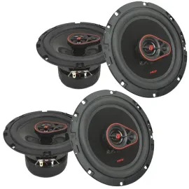 Cerwin Vega H7653 120W RMS 6.5" 3-Way Coaxial Car Speakers (2-Pairs)