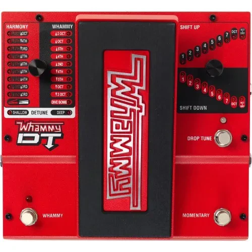 Б/У Педаль эффектов для электрогитары Digitech Whammy DT полифонический питч-шифтер, MIDI, True Bypass, 9V