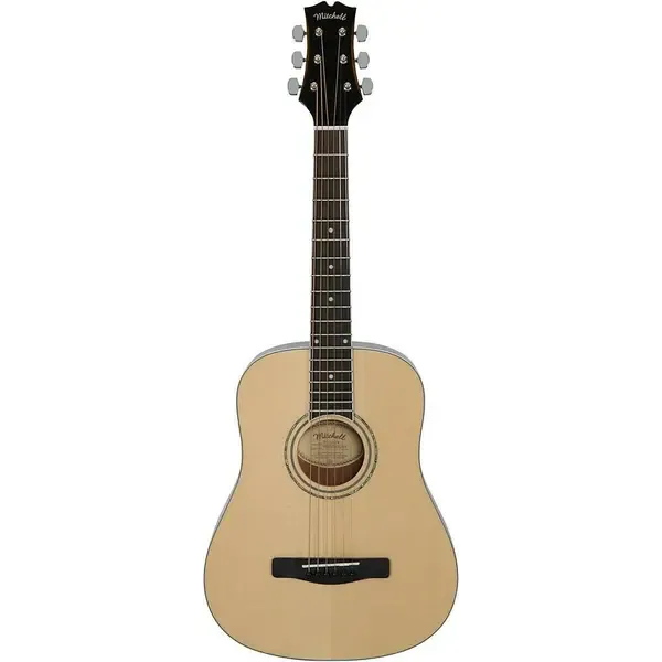 Акустическая гитара Mitchell DJ120 Travel Dreadnought Natural