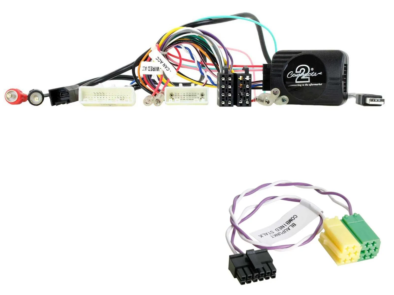 Адаптер кнопок на руле Connects2 для Nissan Qashqai/X-Trail/Pulsar (для Blaupunkt, до 2016)