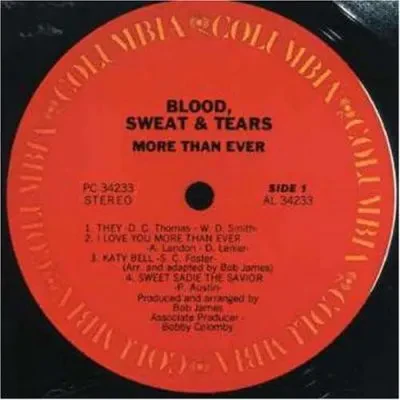 Б/У виниловая пластинка Blood, Sweat & Tears – More Than Ever