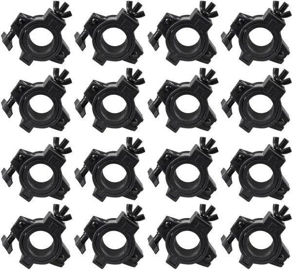 (16) American DJ O-Clamp/1.5 360 Degree Wrap Around Truss Clamps
