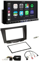 Alpine 2DIN DAB USB Lenkrad Bluetooth Autoradio für Suzuki Kizashi ab 2010
