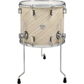 Том-барабан PDP by DW Concept Maple Floor Tom with Chrome Hardware 16 x 14 in. Twisted Ivory
