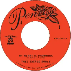 Виниловая пластинка Thee Sacred Souls – My Heart Is Drowning / Stuck In The Mud (Релиз 2025)