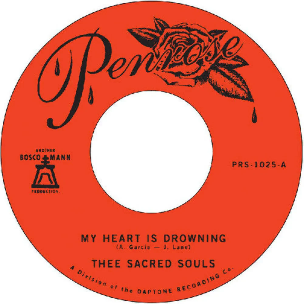 Виниловая пластинка Thee Sacred Souls – My Heart Is Drowning / Stuck In The Mud (Релиз 2025)