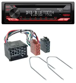 JVC CD DAB USB Bluetooth MP3 Autoradio für BMW 3er E30 E36 87-00 5er E34 88-96