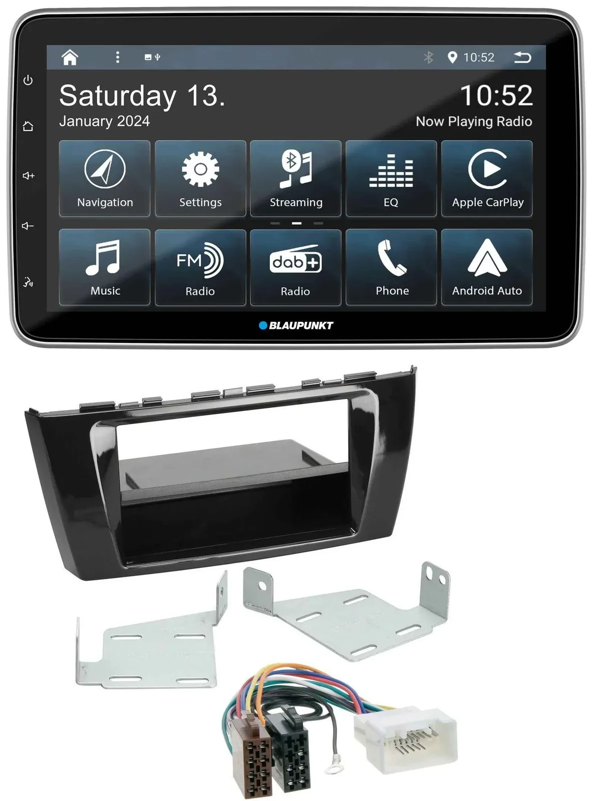 Автомагнитола Blaupunkt для Mitsubishi Space Star (A00), с 2013, USB, SD, MP3, Bluetooth, DAB