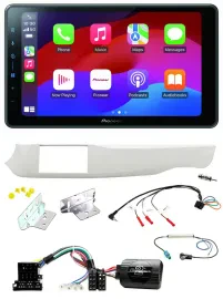 Pioneer Bluetooth 2DIN USB Lenkrad DAB Autoradio für Alfa Giulietta 10-14 940 we