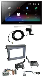 Pioneer DAB MP3 Bluetooth 2DIN USB Autoradio für Honda Civic US Modelle 2012-201
