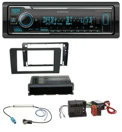 Kenwood Bluetooth MP3 DAB USB Autoradio für Audi A3 8P 06-12 Symphony Aktivsyste