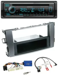 Автомагнитола Kenwood Bluetooth DAB USB CD для Toyota Auris 2011–2012, антрацит