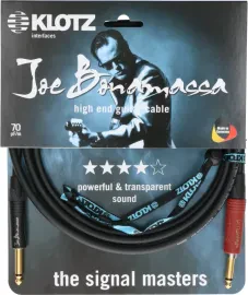 JBNPSP045 Joe Bonamassa Кабель инструментальный, Silent Plug, 4.5м, Klotz