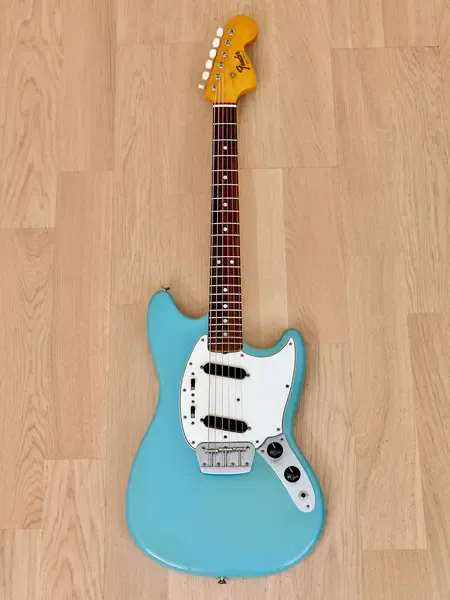 Электрогитара Fender Duo Sonic II Vintage Offset Daphne Blue USA 1967 w/Case