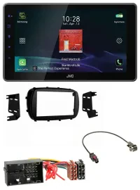 JVC DAB MP3 Bluetooth USB Autoradio für Fiat 500X (ab 2015)