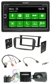 Blaupunkt Bluetooth 2DIN Lenkrad DAB USB TMC Navigation für Ford S-Max Mondeo Ca