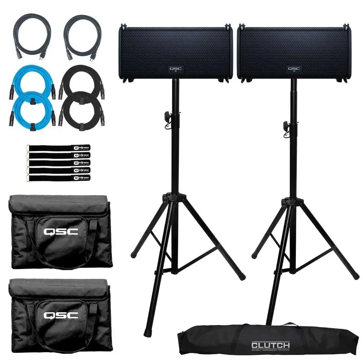 Линейный массив QSC LA108 8" 2-полосный, активный (набор, пара)