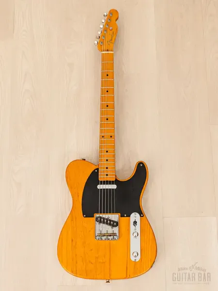 Электрогитара Fender Telecaster 1952 Vintage Reissue TL52-80TX SS Butterscotch w/gigbag Japan 2004