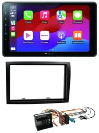 Автомагнитола для Citroen Jumper 2006–2011 Pioneer 2DIN, Bluetooth, USB, MP3, DAB, черная