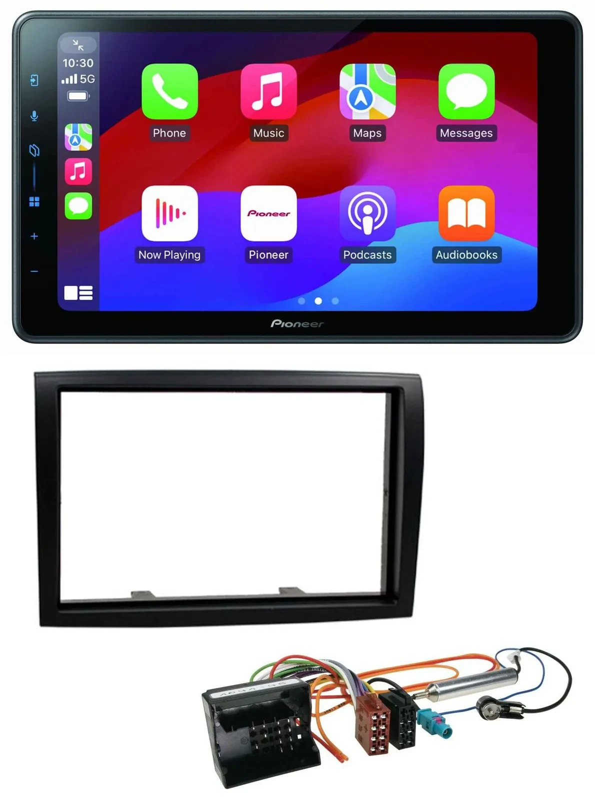 Автомагнитола для Citroen Jumper 2006–2011 Pioneer 2DIN, Bluetooth, USB, MP3, DAB, черная