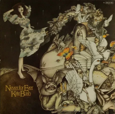 KATE BUSH -  Never For Ever (LP , Used)