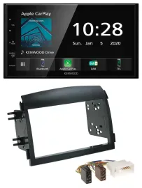 Kenwood Bluetooth MP3 DAB USB 2DIN Autoradio für Hyundai Sonata NF 2005-2008