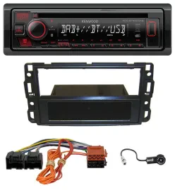 Автомагнитола для Cadillac BLS (2006–2010) Kenwood MP3 CD USB Bluetooth DAB