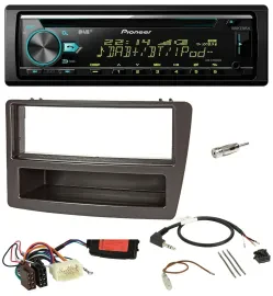 Автомагнитола для Honda Civic 2004–2006 Pioneer CD, USB, Bluetooth, DAB, антрацит