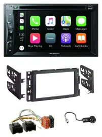 Pioneer MP3 USB DVD Bluetooth DAB 2DIN Autoradio für Chevrolet Equinox Impala Mo