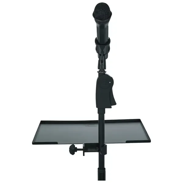 Gator Frameworks GWF-SHLF-1115 Microphone Stand Clamp-On Utility Shelf, 15" x 11