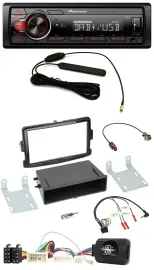 Pioneer MP3 DAB 1DIN Lenkrad USB Autoradio für Dacia Dokker Lodgy Sandero ab 12