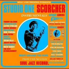 Виниловая пластинка Soul Jazz Records Presents - Studio One Scorcher [New Vinyl LP] Clear Vinyl, Ora