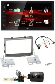 JVC USB Bluetooth Lenkrad DAB 2DIN Autoradio für SSangYong Rodius ab 2013