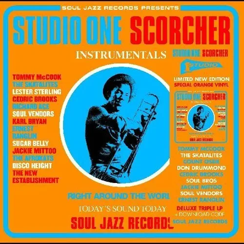 Виниловая пластинка Soul Jazz Records Presents - Studio One Scorcher [New Vinyl LP] Clear Vinyl, Ora