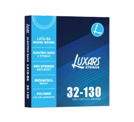 Струны для бас-гитары Smiger LX10-B6 Nickel Wound 32-130