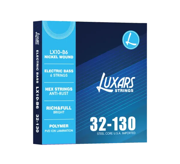 Струны для бас-гитары Smiger LX10-B6 Nickel Wound 32-130