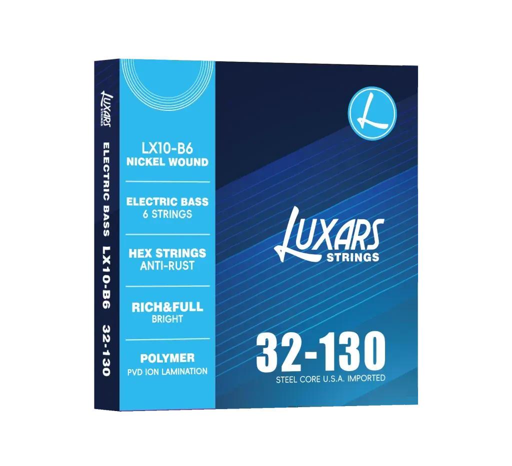 Струны для бас-гитары Smiger LX10-B6 Nickel Wound 32-130