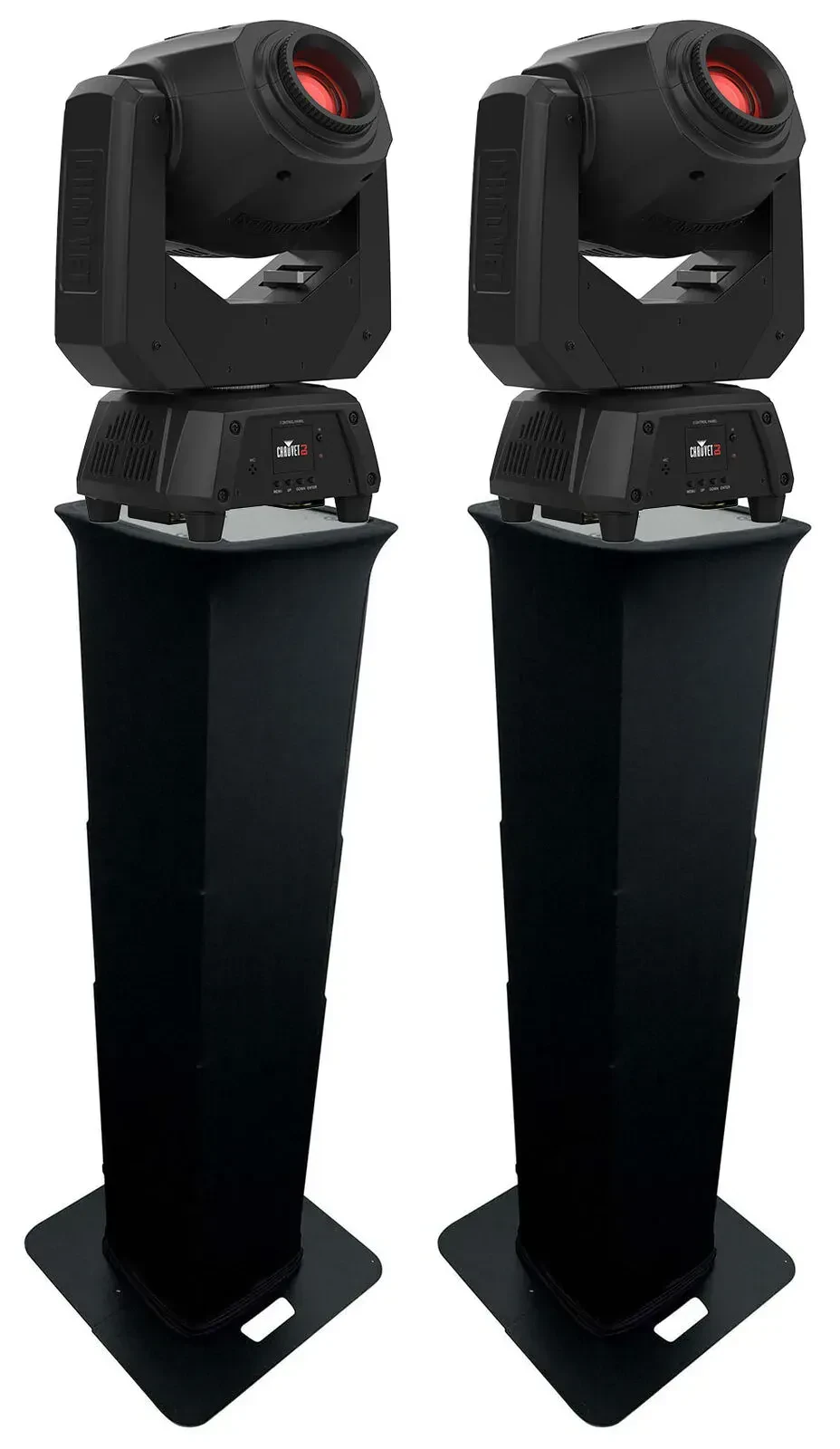 Прибор с полным движением Chauvet DJ Intimidator Spot 60 ILS со стойкой (пара)
