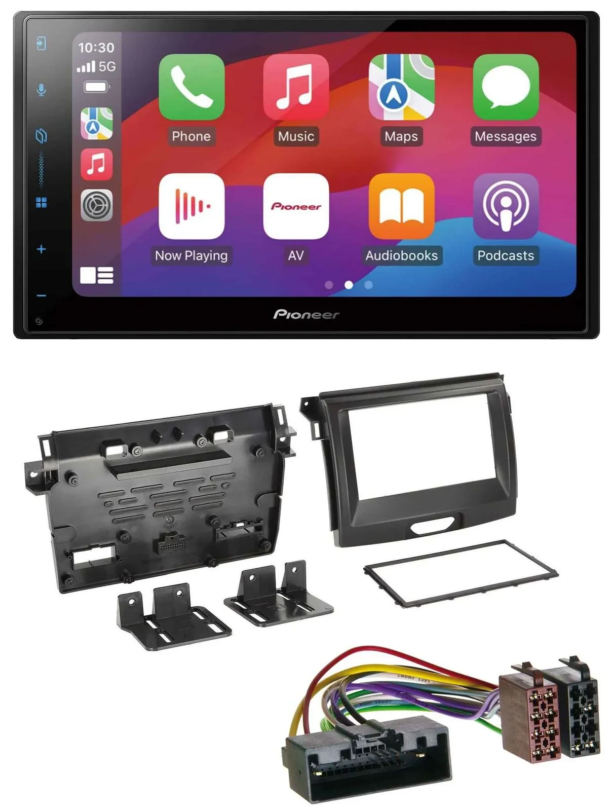 Автомагнитола для Ford Ranger Pioneer 2DIN, DAB, USB, MP3, Bluetooth