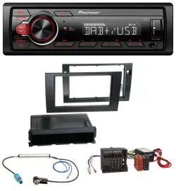 Pioneer MP3 1DIN DAB USB AUX Autoradio für Audi A4 B7 04-08 Symphony Aktivsystem