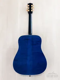 Б/У электроакустическая гитара Gibson Custom Shop Hummingbird Viper Blue (2022)