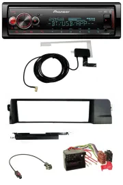 Автомагнитола для BMW 3 Series E46 Pioneer Bluetooth, DAB, USB, MP3, Quadlock